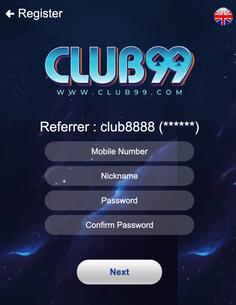 Club99 Register